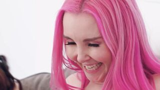 Busty Babe Crystl Chase Fingers Her Own Pussy While Masturbating