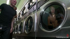 Filthy Whore Fucked at the Laundromat