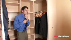 Fresh college graduate gets plowed by dad's friend