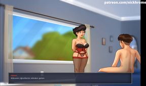 [Gameplay] Summertime Saga All Sex Scenes Helen Part 2 (Turkish sub)