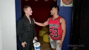 Massive Cock Blowjob Frenzy: Cum Swap Chaos in Hot Gay Orgy – 18+