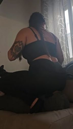 An average afternoon with my human chair