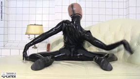 Flexible Ballerina in Latex