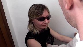 A Mature Woman Enjoys Intense Pleasure with Two Partners in a Private Setting