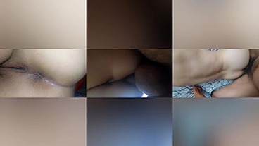 estudiante lesbiana, tomada recibe verga por el culo.