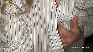 Chubby big boobs milf teasing after coming home from her lover