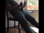 Bating and watching the neighbor