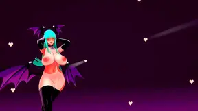 Seductive Demoness Tempts Player With Busty Blowjob & Intense Fucking Fantasy