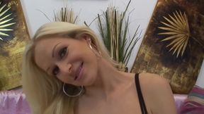 Horny and sexy horny milf with small tits is eager for warm cum on her face after getting fucked