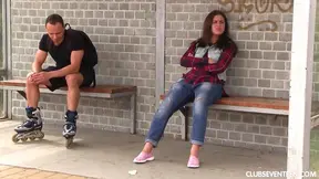 Hot Brunette Nikki Bares All For Steamy Forest Fuck Fest