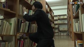 MKON-027-SUB [English Subtitle] The Innocent-Looking Librarian I Always Had A Crush On Turned Out