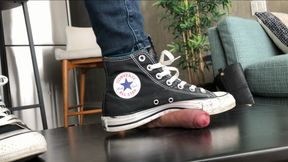 Twist and Crush Black Chucks