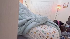 she invites his penis to cum inside when stepson is caught peeping