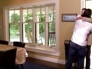 Classy shemale doggystyle buttfucked