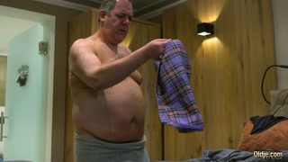 Teenager has hardcore sex with fat old man, she gets fucked hard