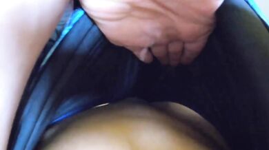 Blonde fitness milf strips in locker room eyes glued to me