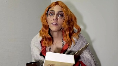 Big N Sexy Britney Heads to the Library! - Hot Librarian Blowjob and Facial - Promo Video (1 Minute SFW Teaser)