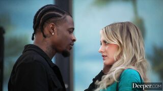 Deeper. Natural Busty Blonde Angie Faith Gets Used Like A Fuck Toy And Spit-Roasted