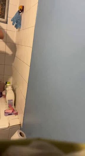Saindo do banho