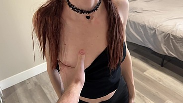 Real Amateur Homemade with Slim Moaning Girl