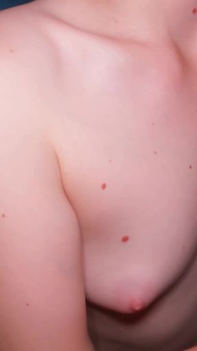 sloppy blowjob, cum on tits   Clip 1