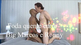 Entrei no quarto errado e levei rola do man-sized marcos