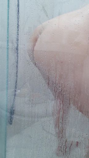 hot in the shower, I didn't know I was recording   Clip 2