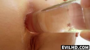 Curvy blonde AJ Applegate submits her huge and bouncy ass to Mick Blues swollen boner