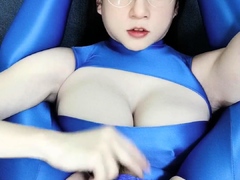 Asian Shemale Solo Masturbation