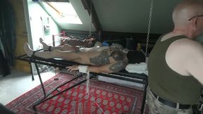 slave #03 on the Bondage Bench again