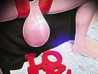 Crossdressing Large Balls Show Me Myself and I Multi Character Crossdresser Large Balls Solo Masturbation Whipping Balls Fishnets Giant Ever BBC Dick