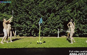 Antonia Sainz, Damaris X by Anal Just in Antonia Sainz and Damaris X swingers sex outdoors