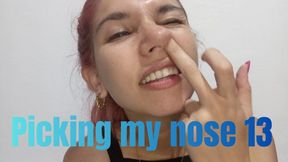 Picking my nose 13
