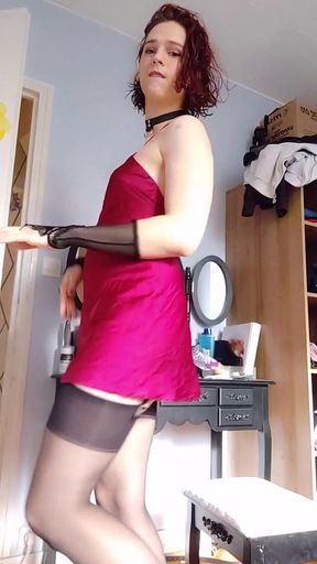 Dressed Classy, Face-fucked Like a Whore