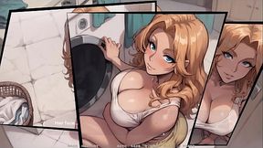 My New Girlfriend [ TABOO Hentai Game ] Ep.39 Naughty laundry fantasy with STEP MOM !