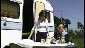 Young redhead slut walks in the woods and loves to gets fucked hard in the grass!