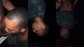 threesome sex at night on the deserted road 09 54