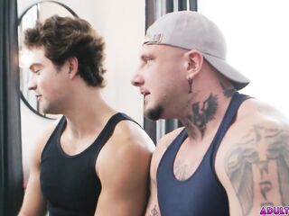 Almost all wonderful friends Crush Daddy and Mike Monroe jekring off together! One thing lead to some other and soon enough the two boyz are having sex!