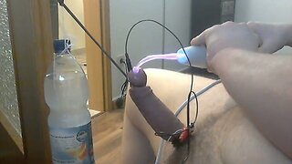 schwanzfolter koks electro peehole urethra