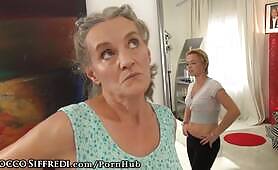 Rocco Siffredi gets naughty With teenie and granny!