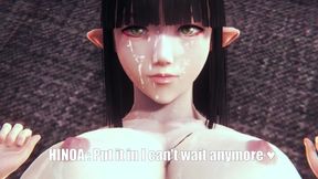 HINOA MONSTER HUNTER RISE PARODY TITS JOB MISIONNARY DOGSTYLE CUMSHOT HD HENTAI UNCENSORED ANIME 3D