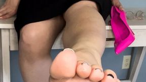 Teacher's Pet - Goddess Elara dominates in this punishing foot domination clip featuring sweaty feet, foot worship, your humiliation, and more