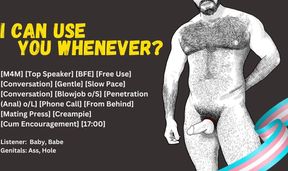 Hairy BF Destroys Submissive Hole Free Use Gushing Creampie