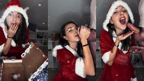 joyeux noel maman noel te gate beaucoup