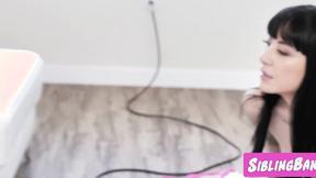 ”Charming teens Charlotte Sartre & Leda Lotharia took care of my shaft until it erup”