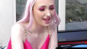Busty milf Ella Bella and girlfriend Kitty Marie lick and finger each other's pussy