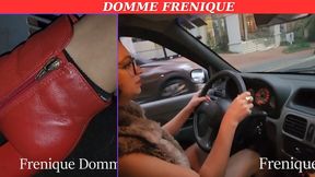 Domme Frenique - Frenique driving skills in Early 2000s manual Car - Cranking and pedal pumping -CRANKING - PUNISH - PEDAL PUMPING - HIGH HEELS - FLOODING - FOOT FETISH - REVVING - STALLING - REVERSE -