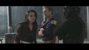 Casey Calvert Craves Interracial Double Penetration - The Boys Porn Cosplay Parody