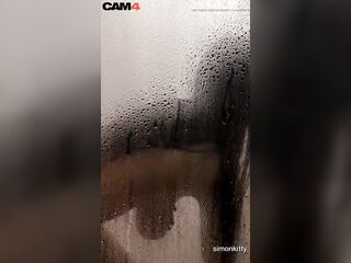 Check out this steamy shower scene with hawt in nature's garb Simon