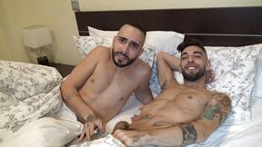 Webcam backstage Rafa Marco fucked by tattooed stud